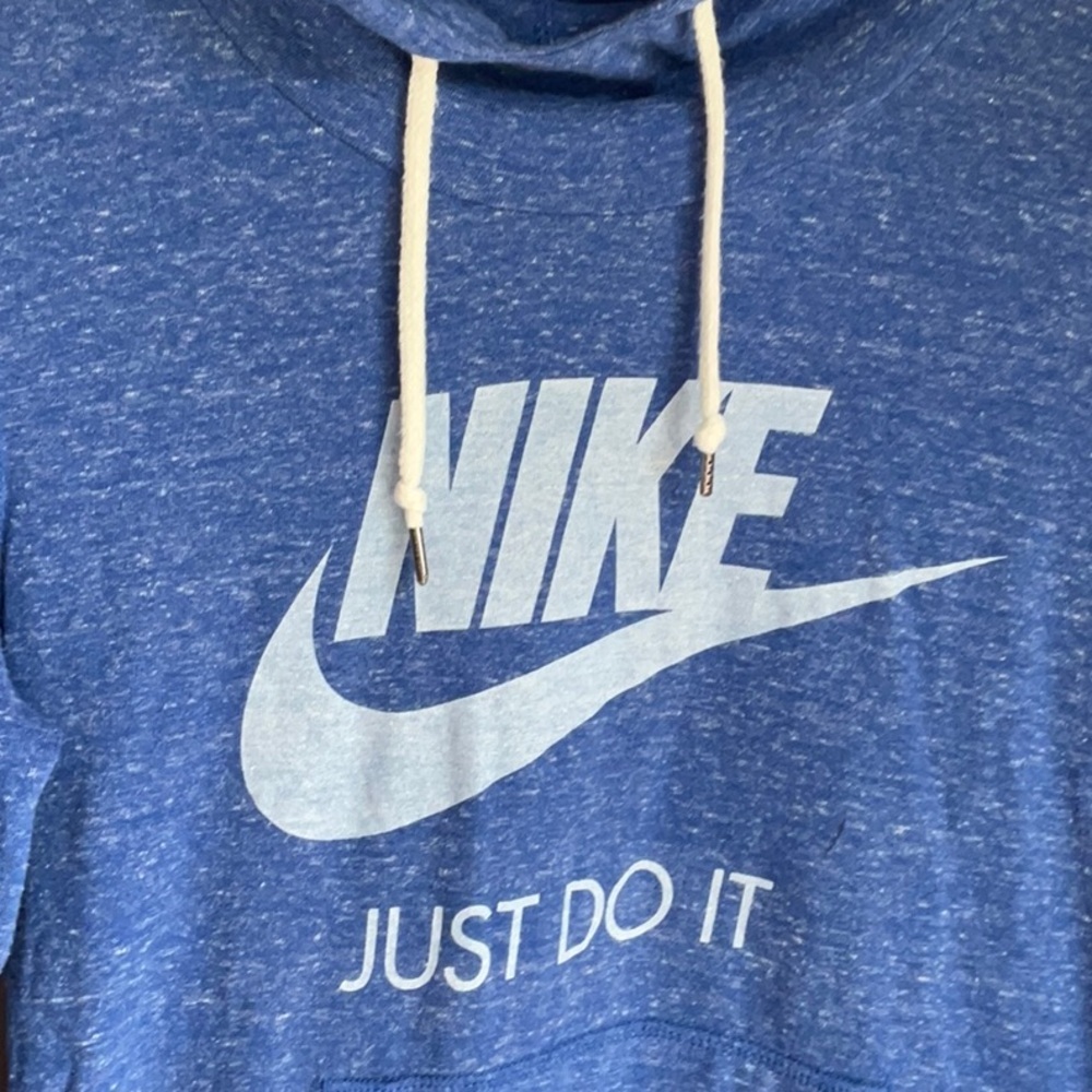 Nike Lightweight Women’s Hoodie Blue M - Picture 3 of 6